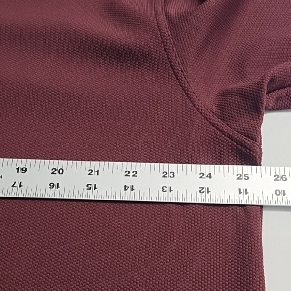 Grand Slam Burgundy Performance Golf Polo Shirt - Picture 6 of 10